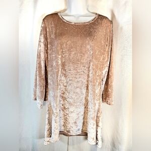 3/$20 By Design M Crushed Velour Top